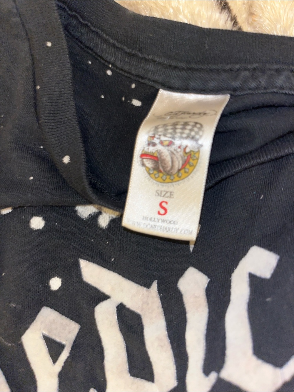Y2K  grunge ed hardy tee 🎀🖤 - Picture 3 of 3